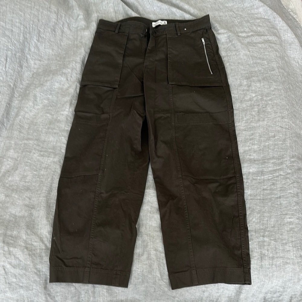 Abercrombie & Fitch Black Wide Leg Pants